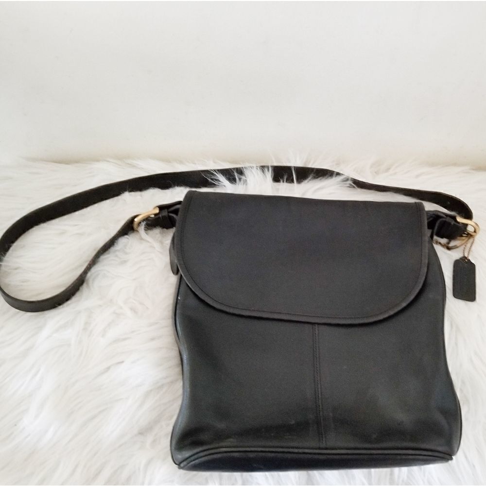 Coach crossbody shoulder multi pocket hand black - Picture 7 of 12